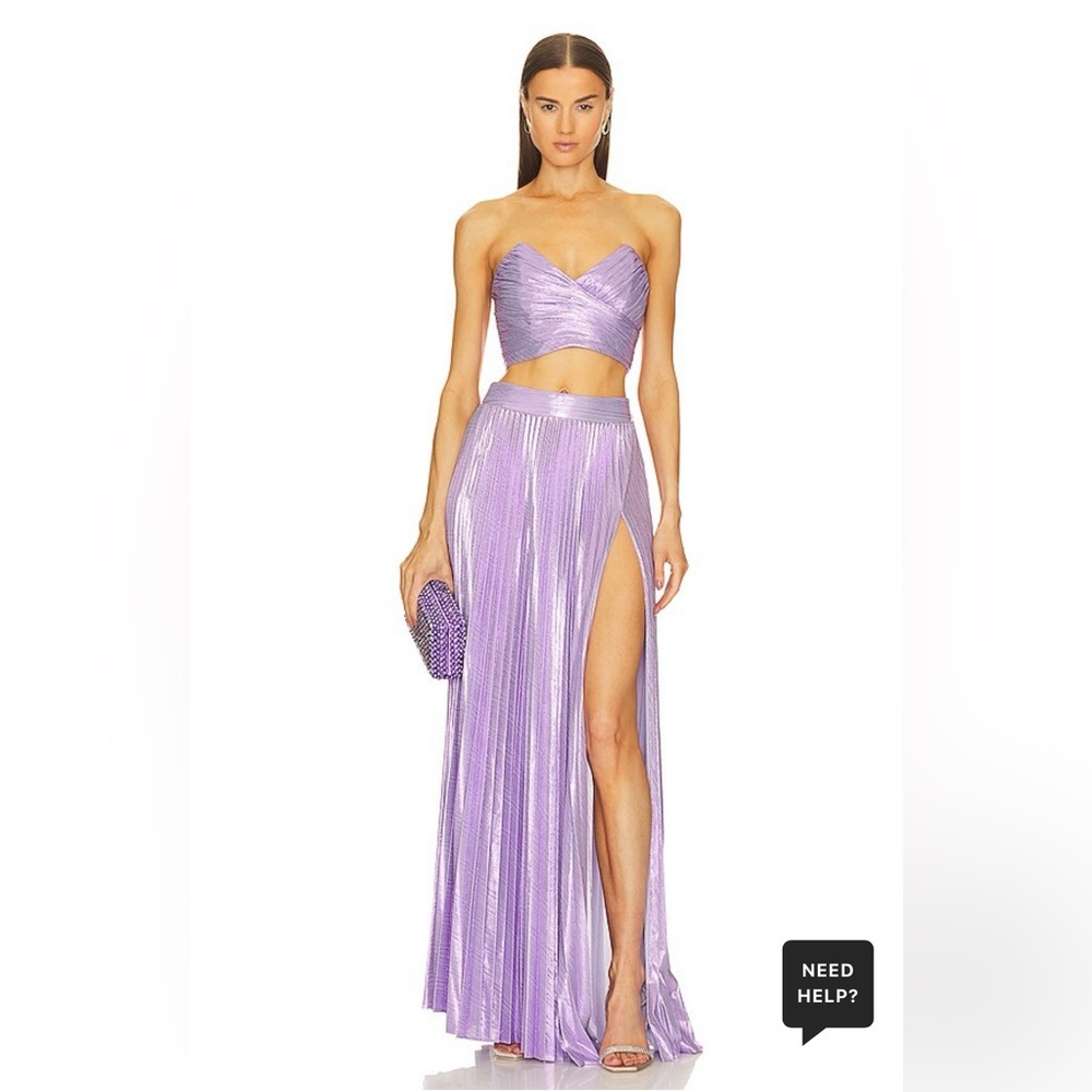 Retrofete XXS maxi skirt and XS top